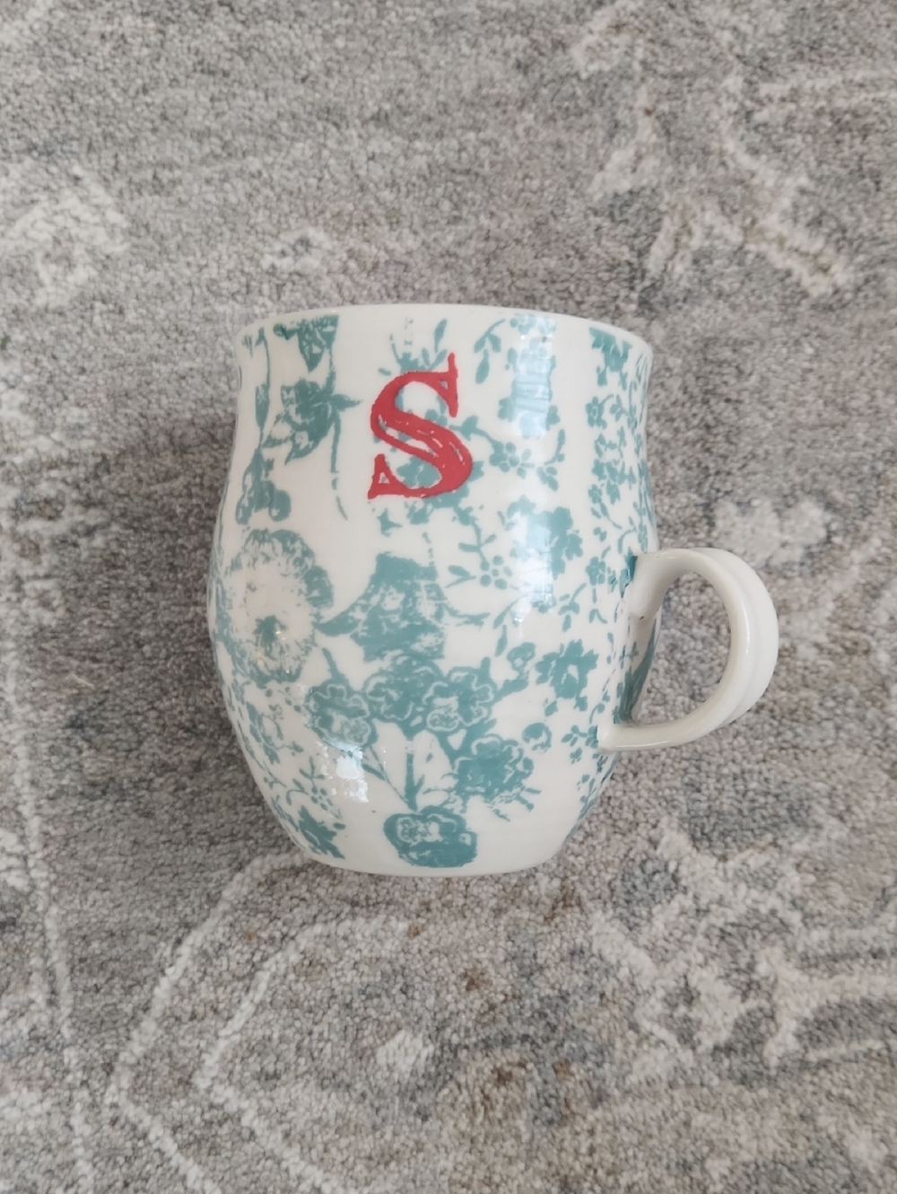 Anthropologie S mug